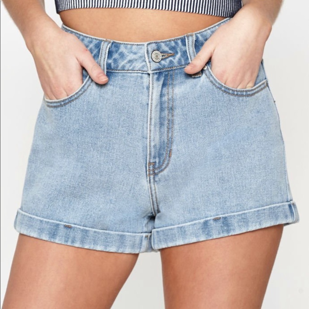 Pacsun high rise mom shorts